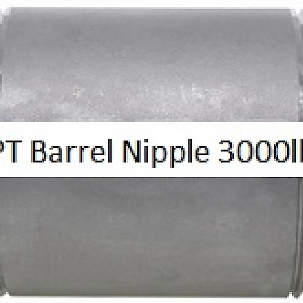 NPT Barrel Nipple 3000lb