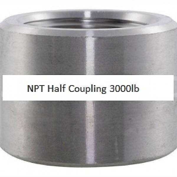 NPT Half Coupling 3000lb